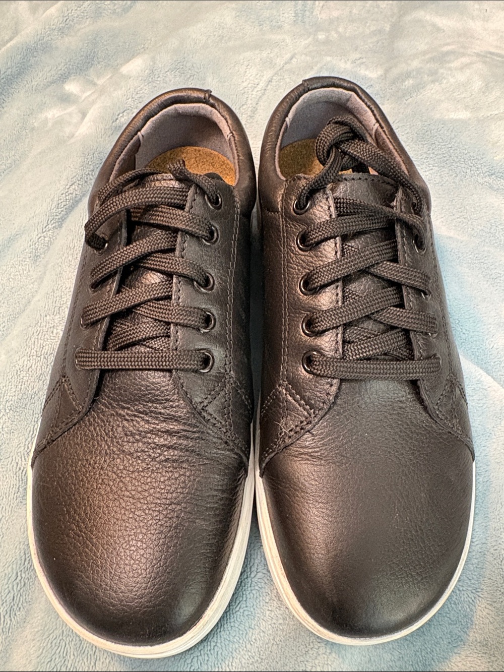 Birkenstock QO 500 Black Leather Lace Up Professional Work Shoes EU 39